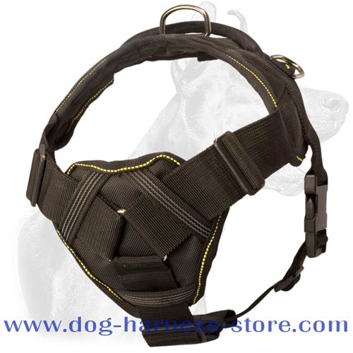 Nylon Harness with Chest Plate Extra Strong