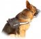 Reflective Nylon Dog Harness for German Shepherd with handle-H6+
