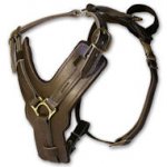 Large Exclusive Padded Leather Dog Harness for Big BREEDS