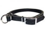 Adjustable Leather Slip Collar & NICKEL plated hardware for all dogs