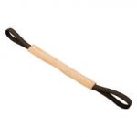 Leather Dog Pocket Toy with Two Handles