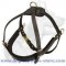 Sharpei Pulling/Tracking Leather Dog Harness-Shar pei harness