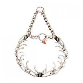 Large Sprenger Steel Force Pinch Prong Collars 23" for Walking Dogs