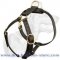 Luxury Handcrafted Leather Dog Harness for Tracking and Walking
