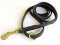 Handcrafted leather dog leash width 1/2 inch with brass plated fittings