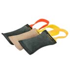 Small Leather Bite Tug with Handle for Drive and Retrieve Building Small Leather Bite Tug with Handle for Drive and Retrieve Building