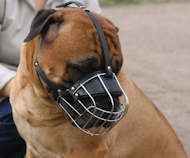 Wire Basket Dog Muzzle for Dog-Cage basket muzzles