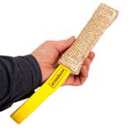 Natural Jute Bite Tug with One Handle for Puppy Training Natural Jute Bite Tug with One Handle for Puppy Training