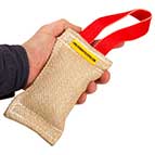 Jute Bite Tug "Drive and Motivation" for Puppy Training Jute Bite Tug "Drive and Motivation" for Puppy Training