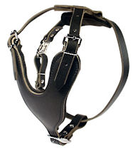 Large Leather Dog Harness for Medium and Large Breeds - H8