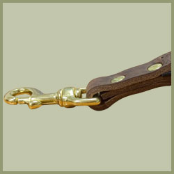 Leather Alternative Short Leashes for all breeds collar