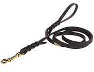 Leather Dog Leash in Different Size for Small and Large Breeds