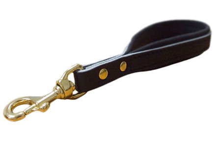 Leather Alternative Short Leashes for All Breed Collar