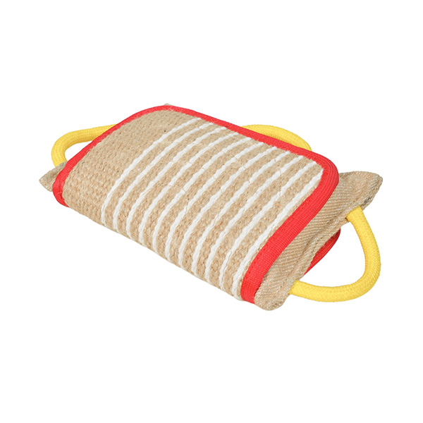 Genuine jute dog training bite pad