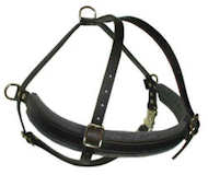 Walking Leather Dog Harness for all breeds
